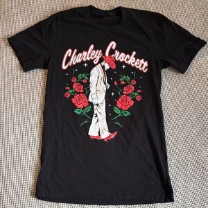 Charley Crockett Black Graphic T-Shirt